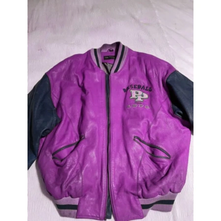 Pelle Pelle Baseball Champion Purple MB Jacket