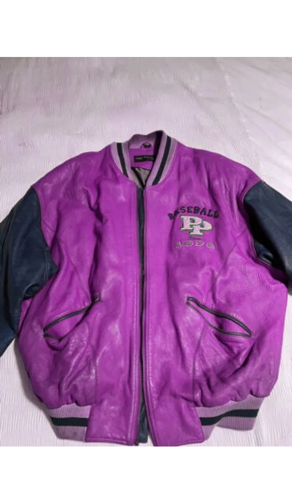 Pelle Pelle Baseball Champion Purple MB Jacket