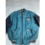 Pelle Pelle Baseball Champion Blue Leather Jacket