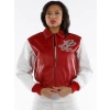 Pelle Pelle Red Notorious MB Leather Jacket