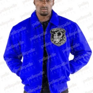 Pelle Pelle Dark Blue Heritage Wool Jacket