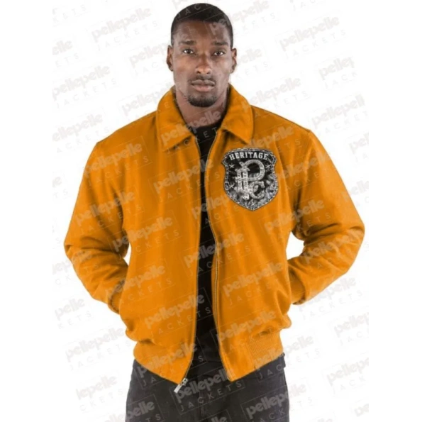 Pelle Pelle Mustard Heritage Wool Jacket