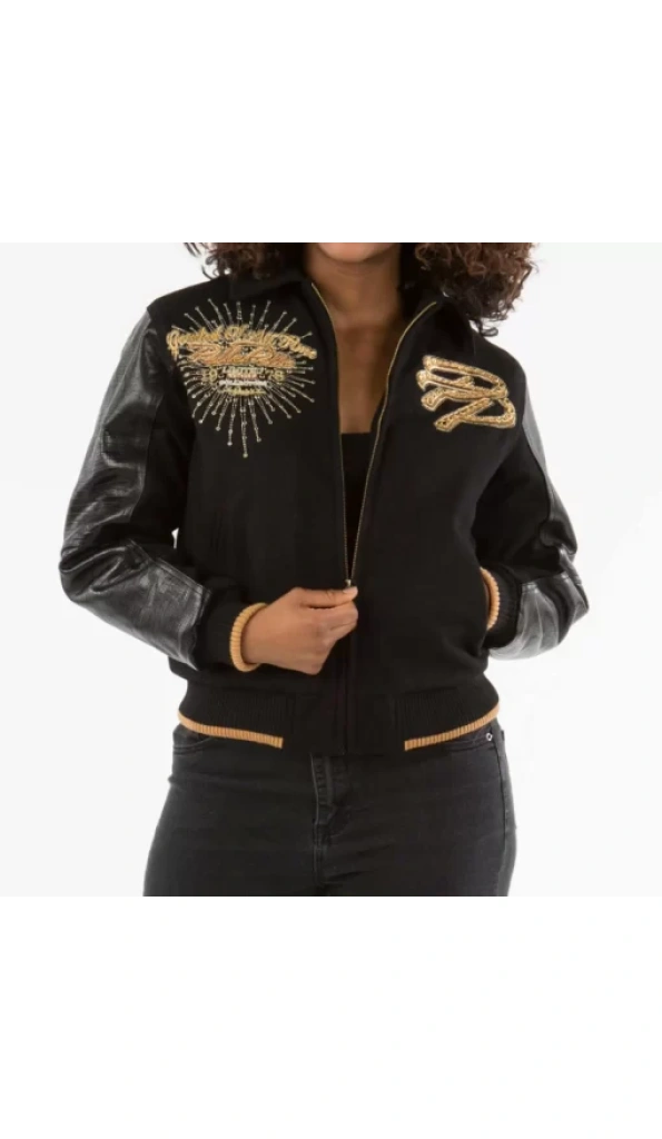 Pelle Pelle Black Yellow 1978 MB Wool Jacket