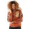 Pelle Pelle Women 40th Anniversary Brown Jacket