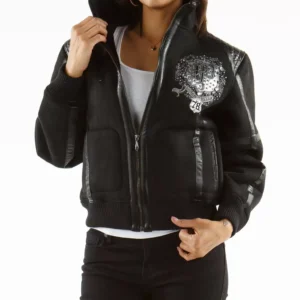 Pelle Pelle Black Women MB Wool Jacket
