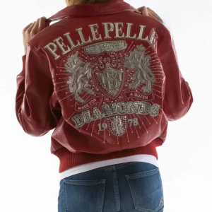 Pelle Pelle Women MB Diamond Leather Jacket view 2