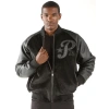 Pelle Pelle Black Leather Wool 1978 Jacket