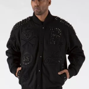 Pelle Pelle 35th Anniversary Studded Wool Jacket