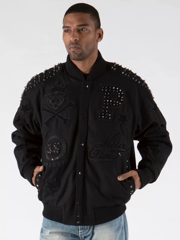 Pelle Pelle 35th Anniversary Studded Wool Jacket