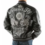 Forever Fly Pelle Pelle Black Leather Jacket