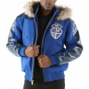 Pelle Pelle Men Dynasty Wool Fur Hood Jacket