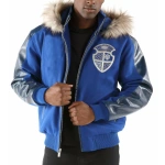 Pelle Pelle Men Dynasty Wool Fur Hood Jacket