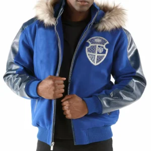 Pelle Pelle Men Dynasty Wool Fur Hood Jacket