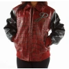 Pelle Pelle Red Exotic Leather Jacket