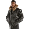 Pelle Pelle Black Shoulder Crest MB Jacket