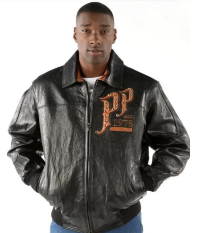 Pelle Pelle Black MB Men Leather Jacket