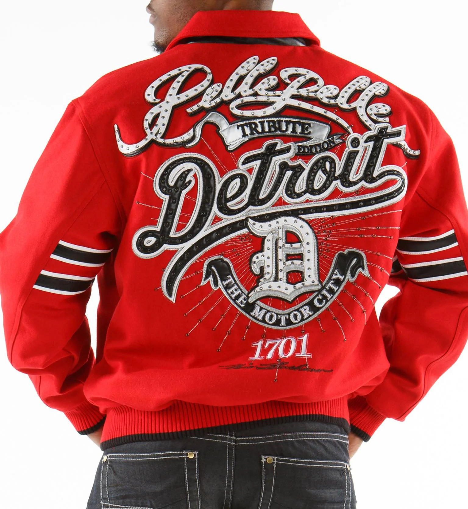 PELLE PELLE WOOL RED JACKET