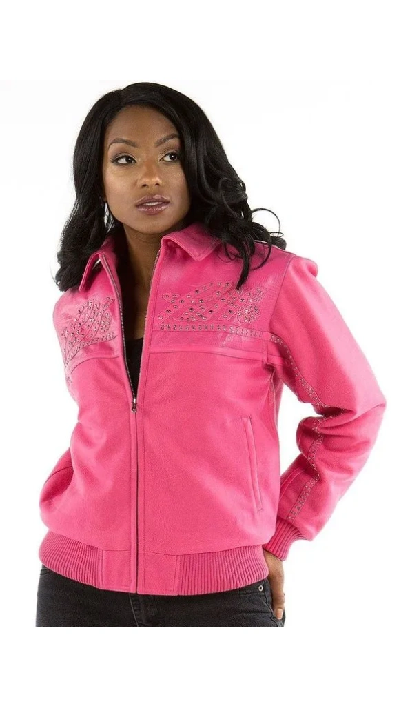 Pelle Pelle Women Pink 1978 Wool Jacket | MB Jacket