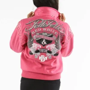 Pelle Pelle Women Pink 1978 Wool Jacket | MB Jacket view 2