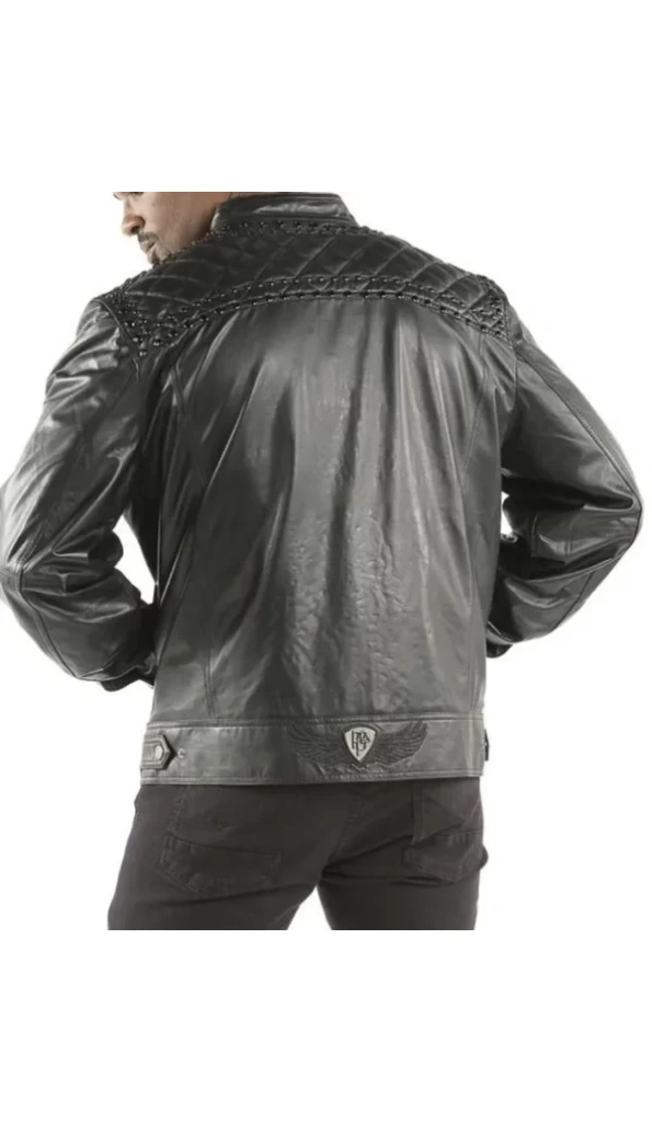 Pelle Pelle Men Quilted Biker Jacket | Leather Jacket