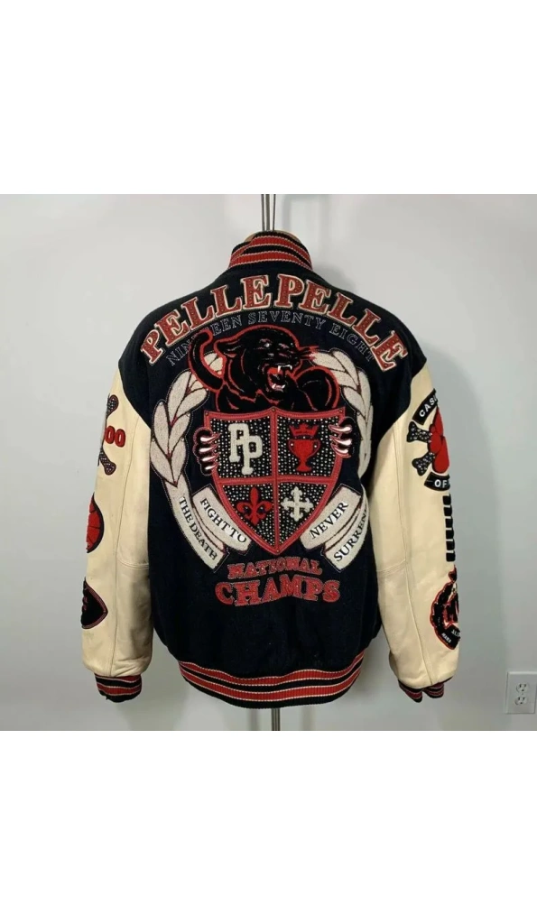 Pelle Pelle National Champs Panther Varsity Jacket