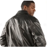 Pelle Pelle Men Shiny Black Blouson Jacket