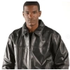 Pelle Pelle Men Shiny Black Blouson Jacket