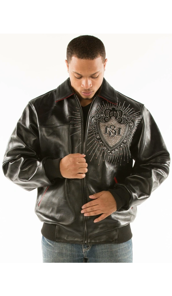 Pelle Pelle Platinum MB Black Leather Jacket | Men Jacket