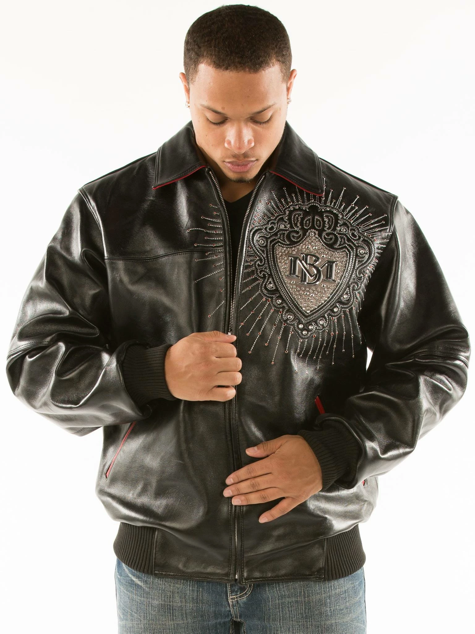 Pelle Pelle Platinum MB Black Leather Jacket | Men Jacket