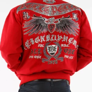 Pelle Pelle Men Red 1978 MB Wool Jacket view 2