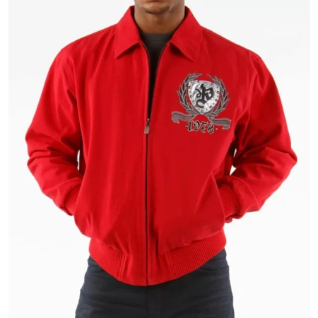 Pelle Pelle Men Red 1978 MB Wool Jacket