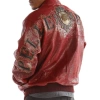 PELLE PELLE SHOULDER RED JACKET