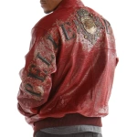 PELLE PELLE SHOULDER RED JACKET