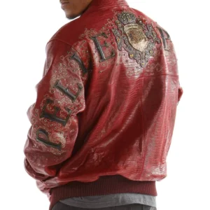 PELLE PELLE SHOULDER RED JACKET