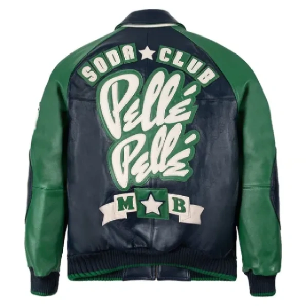 Pelle Pelle Green Black Soda Club MB Jacket