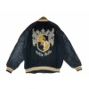 Pelle Pelle Black Varsity Wool Leather Jacket