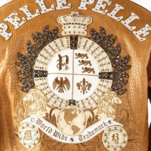 Pelle Pelle Light Brown MB Leather Jacket | Fur Hood Jacket view 2