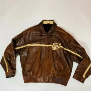 Pelle Pelle Brown Marc Buchanan Leather Jacket