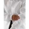 Pelle Pelle Men White Plush Leather Jacket