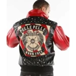 Born Free Pelle Pelle Black Red Jacket