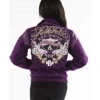 Pelle Pelle Purple Wool Jacket