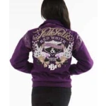 Pelle Pelle Purple Wool Jacket