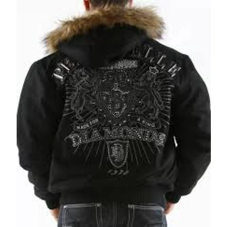 Pelle Pelle Black Hood Jacket