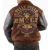 Pelle Pelle Brown Ceremonies Varsity Jacket