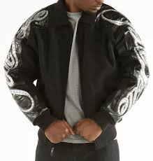 Pelle Pelle Black Studded Wool Jacket