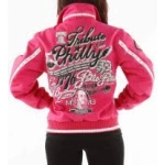 Pelle Pelle Pink Philly Tribute Wool Jacket