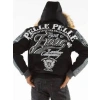 Pelle Pelle Black Exotic Fur Hood Jacket