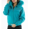 Pelle Pelle Rebel Blue Studded Jacket