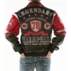 Pelle Pelle Black Red Studded Jacket