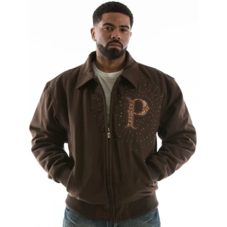 Pelle Pelle Dragon Brown MB Wool Jacket